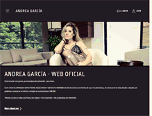 Tablet Screenshot of andreagarcia.net